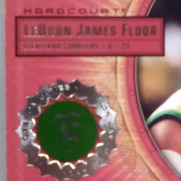 Lebron james floor card - Picture 2 of 3